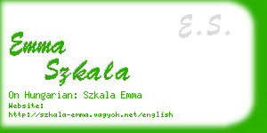 emma szkala business card